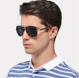 Aluminum Frame Polarized Sunglasses