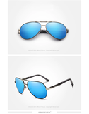 Aluminum Frame Polarized Sunglasses
