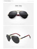 Aluminum Frame Polarized Sunglasses