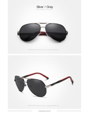 Aluminum Frame Polarized Sunglasses
