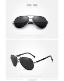 Aluminum Frame Polarized Sunglasses