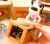 Robotic Cute Dog Money Box