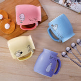 Heat-resistant Ceramic Mug With Lid