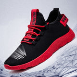 Breathable Sneakers  Lace Up Men Shoes