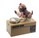 Robotic Cute Dog Money Box