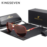 Aluminum Frame Polarized Sunglasses