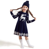 Snowflake Girls Long Sleeve Dress